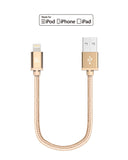 Apple MFi Certified Durable Braided Nylon Lightning to USB Cable for iPhone and iPad