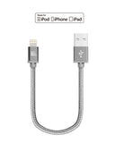 Apple MFi Certified Durable Braided Nylon Lightning to USB Cable for iPhone and iPad