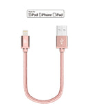 Apple MFi Certified Durable Braided Nylon Lightning to USB Cable for iPhone and iPad