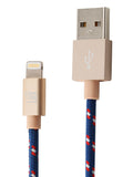 Apple MFi Certified Braided Lightning to USB Cable (6ft) Ltd Ed Colors