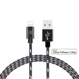 Apple MFi Certified Braided Lightning to USB Cable (6ft) Ltd Ed Colors
