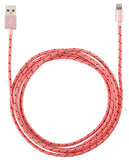 Apple MFi Certified Braided Lightning to USB Cable (6ft) Ltd Ed Colors