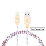 Apple MFi Certified Braided Lightning to USB Cable (6ft) Ltd Ed Colors