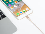 Heavy Duty Braided Nylon Apple MFi Certified Lightning to USB Cable