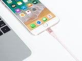 Heavy Duty Braided Nylon Apple MFi Certified Lightning to USB Cable