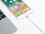 Heavy Duty Braided Nylon Apple MFi Certified Lightning to USB Cable