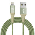 LAX Apple MFi Certified Braided Nylon USB to Iphone Cable - 4 & 10 Feet