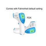 LAX Fahrenheit Infrared Thermometer, Non-Contact Digital Temperature FDA Thermometer