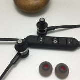 Magnetic, Travel Friendly In-Ear Earphones with Mic for iPhone, Samsung, Android