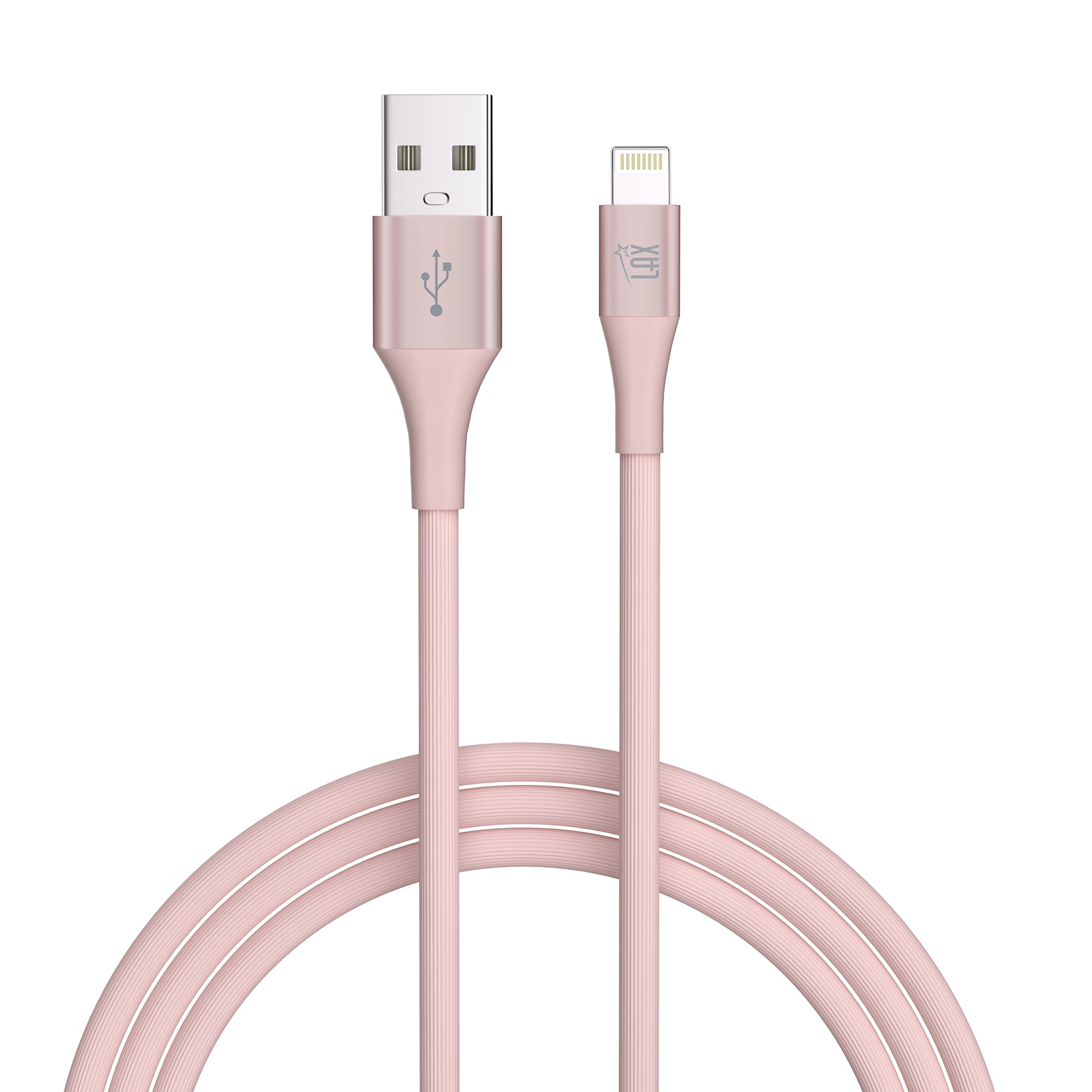 LAX Apple Certified Braided Charging Cable For Iphone