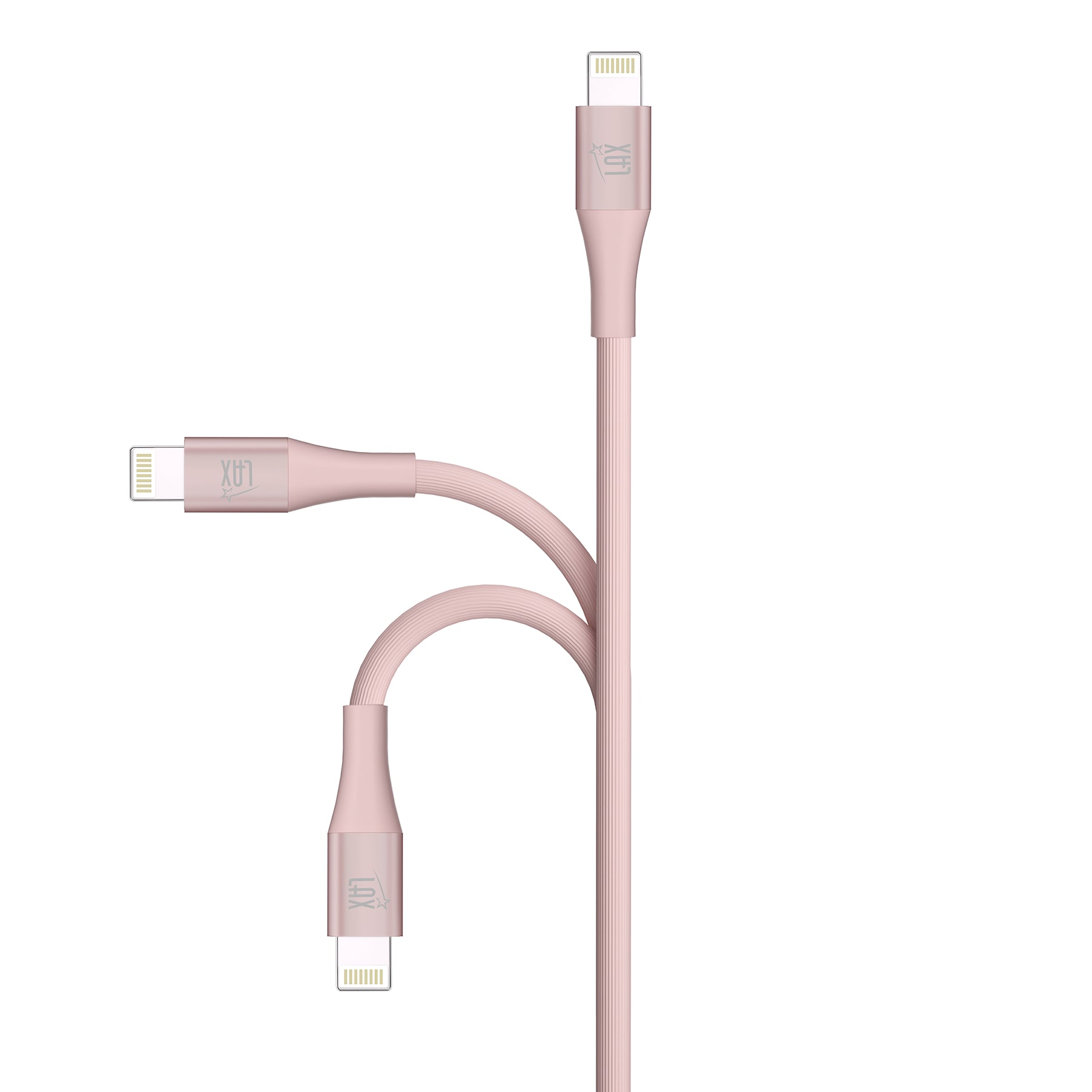 LAX Apple Certified Braided Charging Cable For Iphone