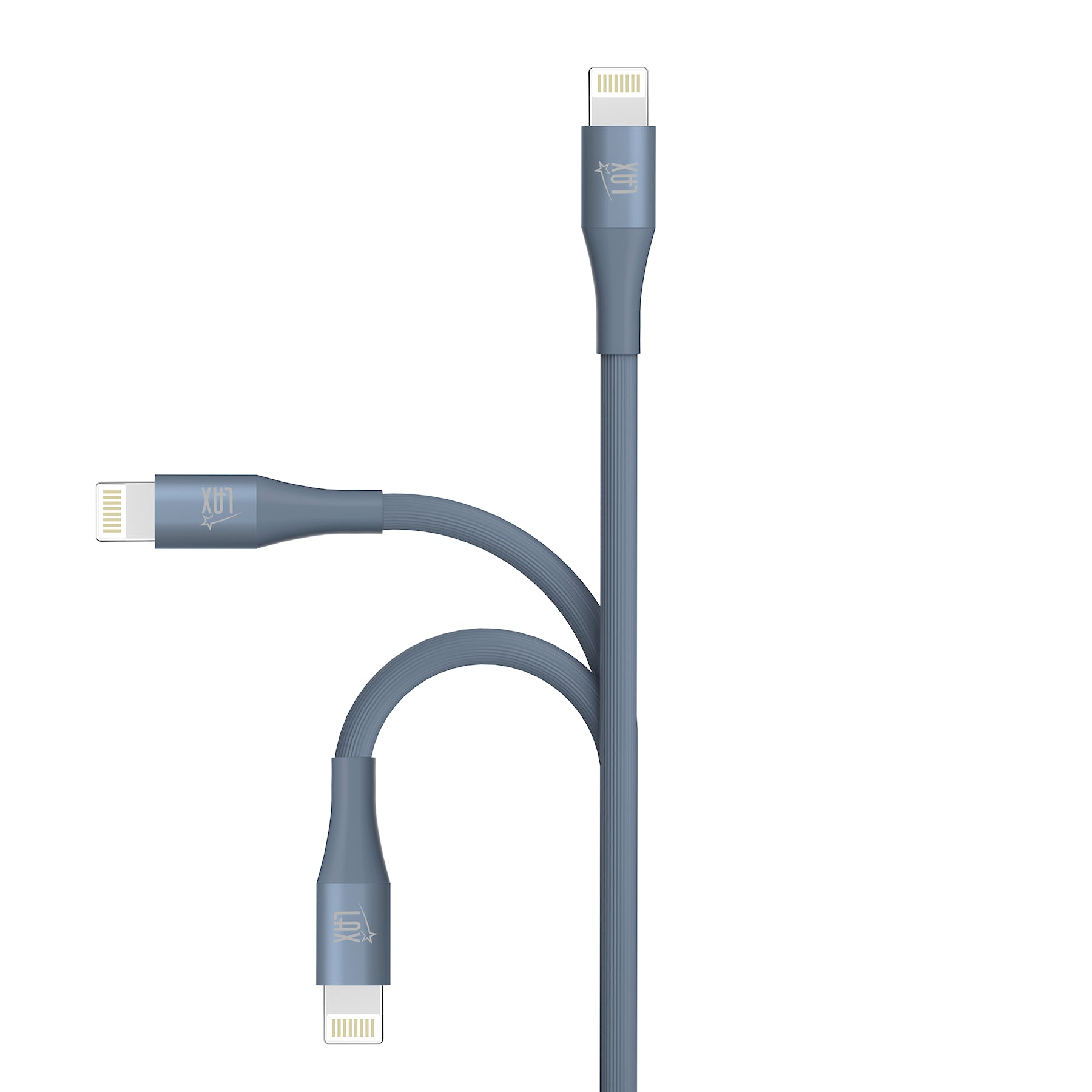 LAX Apple Certified Braided Charging Cable For Iphone